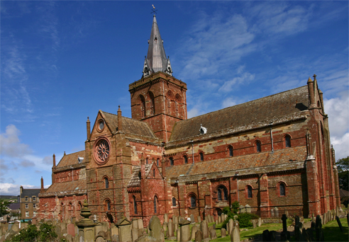 st magnus cathedral in kirkwall
